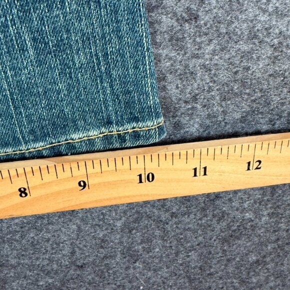 True Religion Womens Bootcut Flare Jeans Y2K Stone‎ Wash Sz 30 Made USA Y2K NWT - Picture 13 of 14